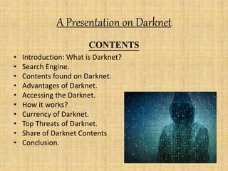 Accessing Darknet Market