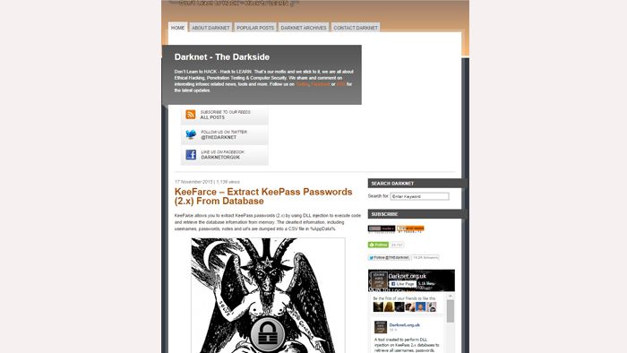 is it dangerous to download a guide on darknet markets